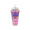 Imagen de Vaso con tapa y sorbito  Diseño Unicornios