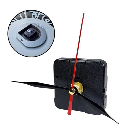 Imagen de Máquina para reloj de pared Quartz Set completo máquina +3 agujas