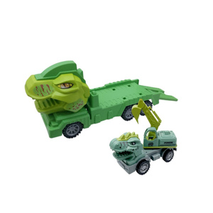 Imagen de Camion cocodrilo con camion recolector cocodrilo