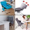 Imagen de Silla plegable reclinable acolchonada con bolsillo lateral