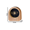 Imagen de Lampara LED-USB-3D base madera-4 modelos del espacio