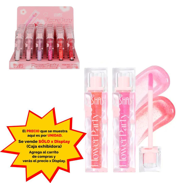 Imagen de Brillo labial Ushas- UC042