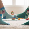 Imagen de Medias x 12 pares  - Diseños SURTIDOS Estampados