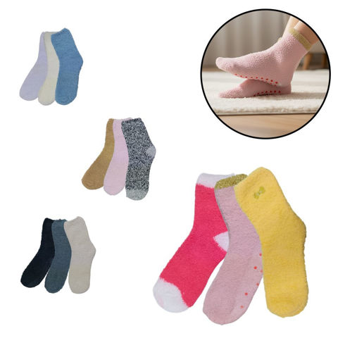 Imagen de Medias para dama x 12 pares - Colores SURTIDOS.