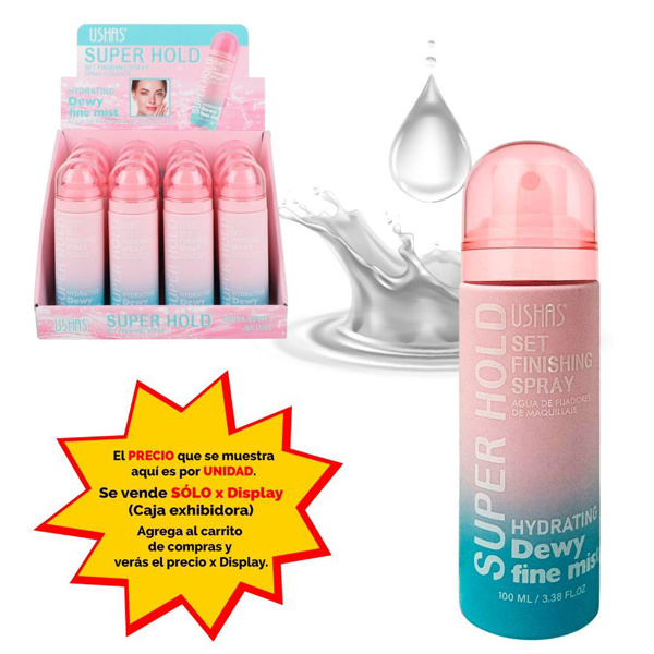 Imagen de Spray Ushas fijador de maquillaje - USP001-3