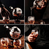 Imagen de Set decantador de Whisky / Licor Botella + 2 vasos