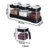 Imagen de Especiero x 3 pcs con base  - Incluye cucharas