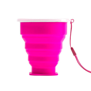 Imagen de Vaso plegable con tapa