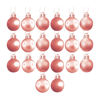 Imagen de Navidad bolas 5cm-caja por 20pc-oro rosa-caja