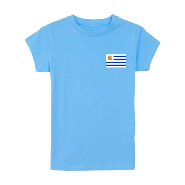 Imagen de Buzo manga corta de Uruguay Talles S, M, L, XL