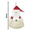 Imagen de Navidad adorno figura para colgar con mensaje-