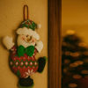 Imagen de Navidad adorno figura para colgar-18cm. 2 diseños-tela