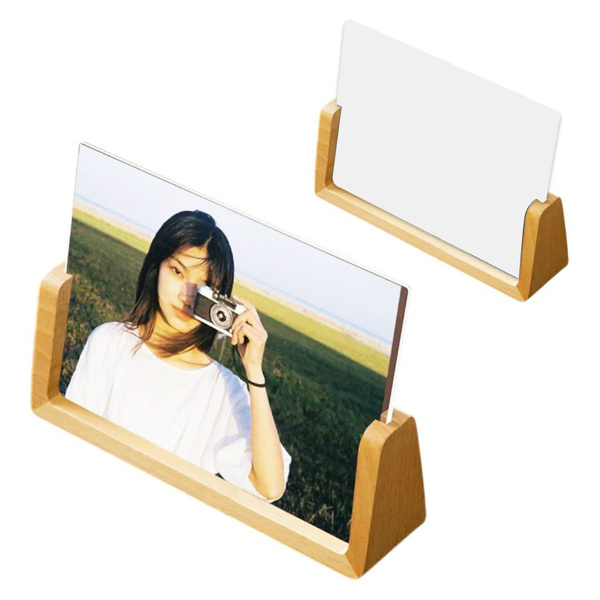 Imagen de Portaretrato con base de madera- horizontal