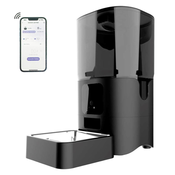Imagen de Dispensador automático comida para mascota  Bluetooth