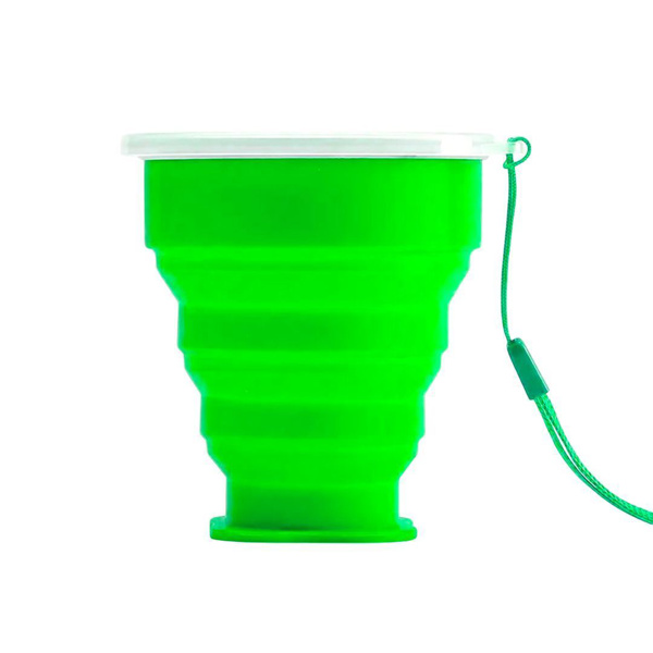 Imagen de Vaso plegable con tapa