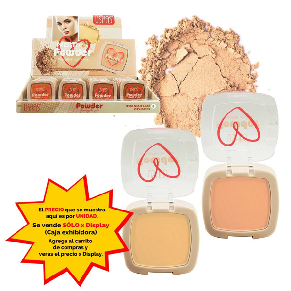 Imagen de Polvo compacto Ushas - FS033B