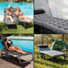Imagen de Catre plegable Acolchonado con bolsillo - Resistente Ideal Camping