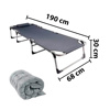 Imagen de Catre plegable Acolchonado con bolsillo - Resistente Ideal Camping