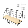 Imagen de Estante para pared hierro con madera