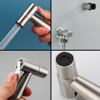 Imagen de Ducha higiénica bidet para inodoro con llave de corte