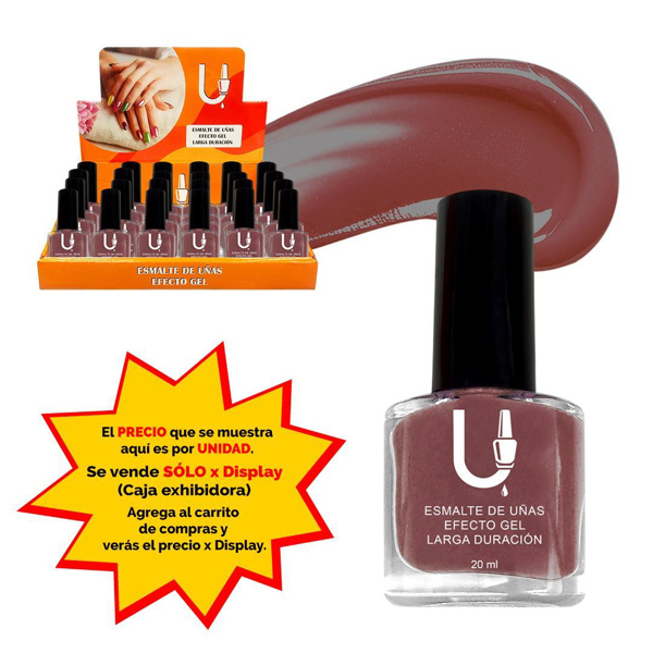 Imagen de Esmalte de uñas Ushas efecto gel-tono 610