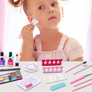 Imagen de Set de belleza infantil maleta makeup y accesorios 20 piezas