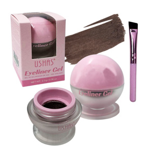 Imagen de Delineador Ushas de ojos gel-waterproff-gris-UEL003-4