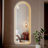 Imagen de Espejo de pie con luz led - Espejo arco cuerpo entero con luz led
