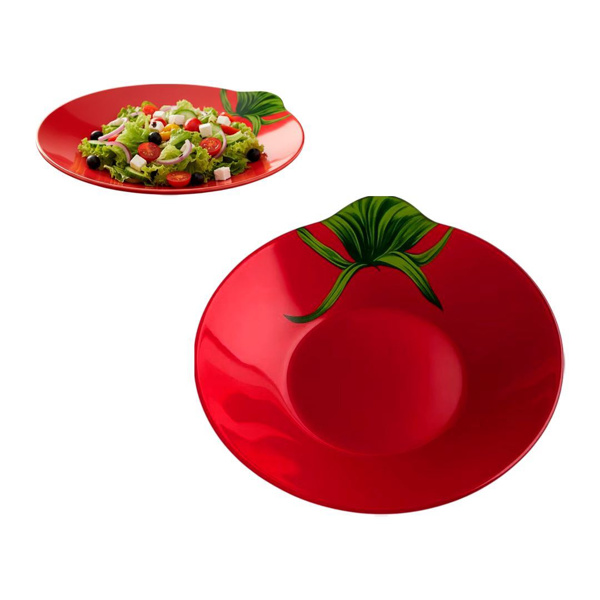 Imagen de Platos - Set x 2 platos decorados en Vidrio