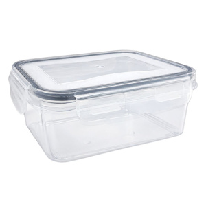 Imagen de Recipiente vianda rectangular 800ml - Con -tapa cierre hermetico