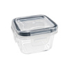 Imagen de Recipientes Set x 4 piezas - Rectangulares de 60ml cada uno  Con tapa hermética