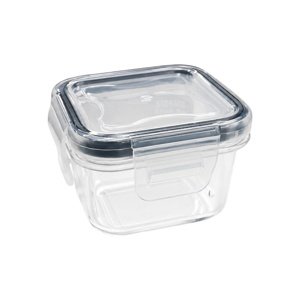 Imagen de Recipientes Set x 4 piezas - Rectangulares de 60ml cada uno  Con tapa hermética