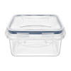 Imagen de Recipiente vianda rectangular 350 ml Con tapa cierre hermetico