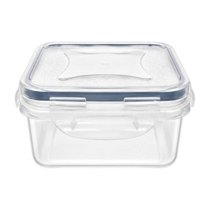 Imagen de Recipiente vianda rectangular 350 ml Con tapa cierre hermetico