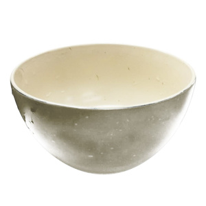 Imagen de Bowl ceramica redondo-interior liso-exterior puntitos