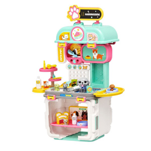 Imagen de Juguete didactico Pet Shop de pie completo 51 piezas
