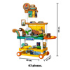 Imagen de Set Herramientas de Juguete Banco Carro con Herramientas 63 pcs