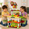 Imagen de Carrito Puesto Mercado De  Frutas y Verduras Juguete 61 pcs