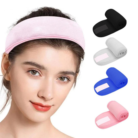 Imagen de Vincha para maquillaje lisa con velcro