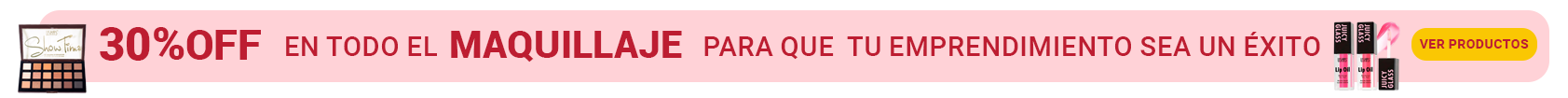 30%off en maquillaje