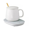 Imagen de Taza térmica con base calentadora  tapa y cuchara USB 400ml