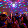 Imagen de Lampara giratoria disco 220V