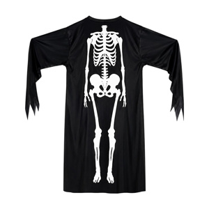 Imagen de Disfraz hallowen calavera infantil 115x57 cm