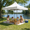 Imagen de Gazebo plegable blanco automatico-estructura de acero 3x3mt.