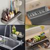 Imagen de Porta esponjas cocina adhesivo con bandeja desague
