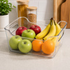 Imagen de Recipiente plastico transparente con asas-multiuso rectangul