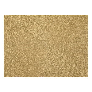 Imagen de Mantel individual rectangular en pvc - Dorado