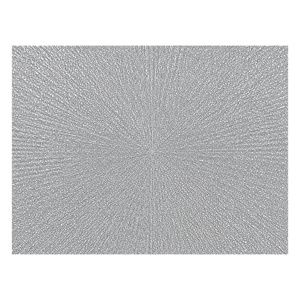 Imagen de Mantel individual rectangular en pvc - Plateado
