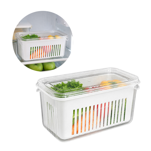 Imagen de Vianda con rejilla para conservar alimentos frescos