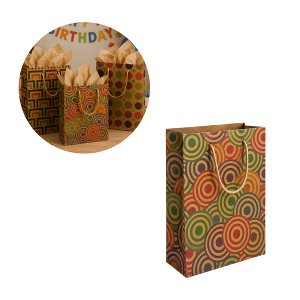 Imagen de Bolsa regalo papel grueso-estampada